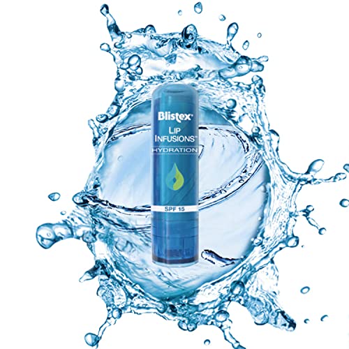 Blistex Lip Infusions Hydration, Feuchtigkeitsspendend mit Hyaluronsäure, 3,7 g , Verpackung kann variieren