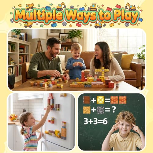 LADFAR 100-Piece Magnetic Tiles Set (Clone) — view 6