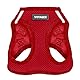 Voyager Step-In Air Hundegeschirr by Best Pet Supplies - All Weather Mesh Step in Vest Harness für kleine und mittlere Hunde, Rot, size L - Brust 45-52 cm
