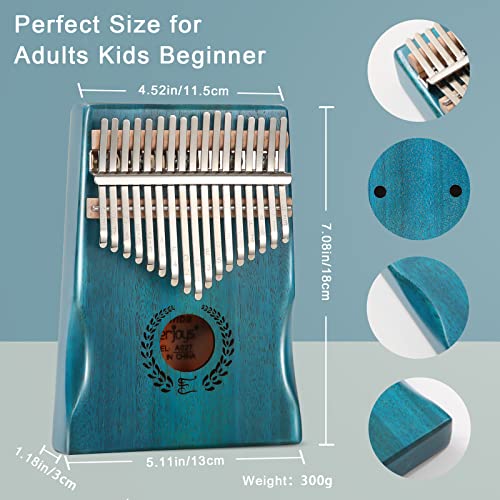 Kalimba Piano à Pouce 17 Touches Mbira Portable avec Marteau Accordeur et Guide D’Apprentissage, Cadeaux pour Enfants et… - Les Beatles, Paul McCartney, John Lennon, RIngo Starr, George Harrison Kalimba Piano à Pouce 17 Touches Mbira Portable avec Marteau Accordeur et Guide D'Apprentissage, Cadeaux pour Enfants et… – Image 3
