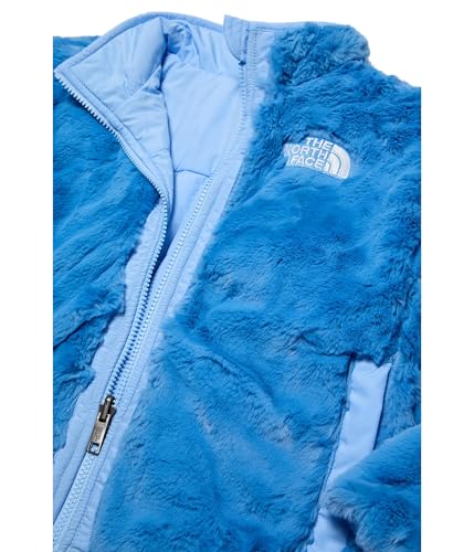 Image of THE NORTH FACE Girls Reversible Shasta Full Zip Jacket | Puffer Coat With Synthetic Insulation, Fleece Lined, Water Repellent