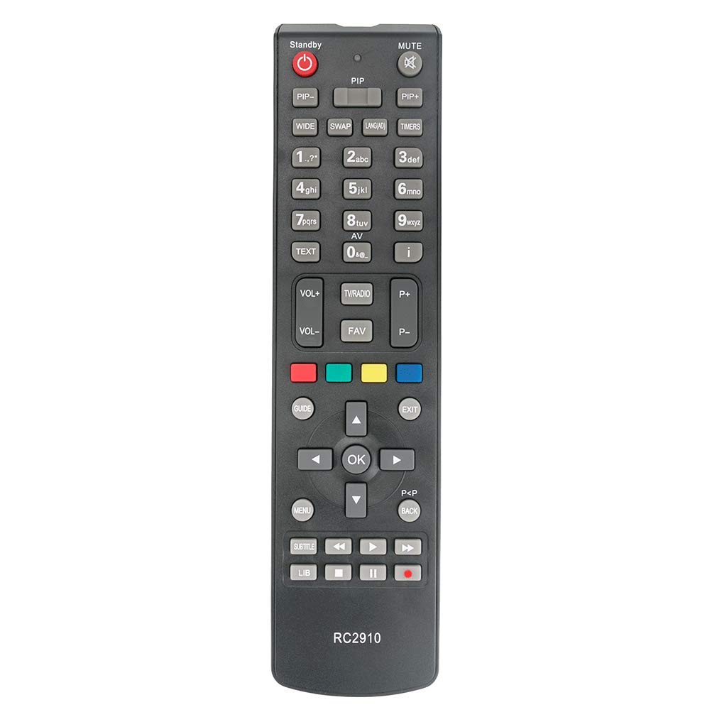 VINABTY RC2910 Telecomando Sostitutivo Per Bush Logik Freeview Recorder B320HDPVR B320PVR B1TBHDPVR L1HSTB12 B500PVR - 2