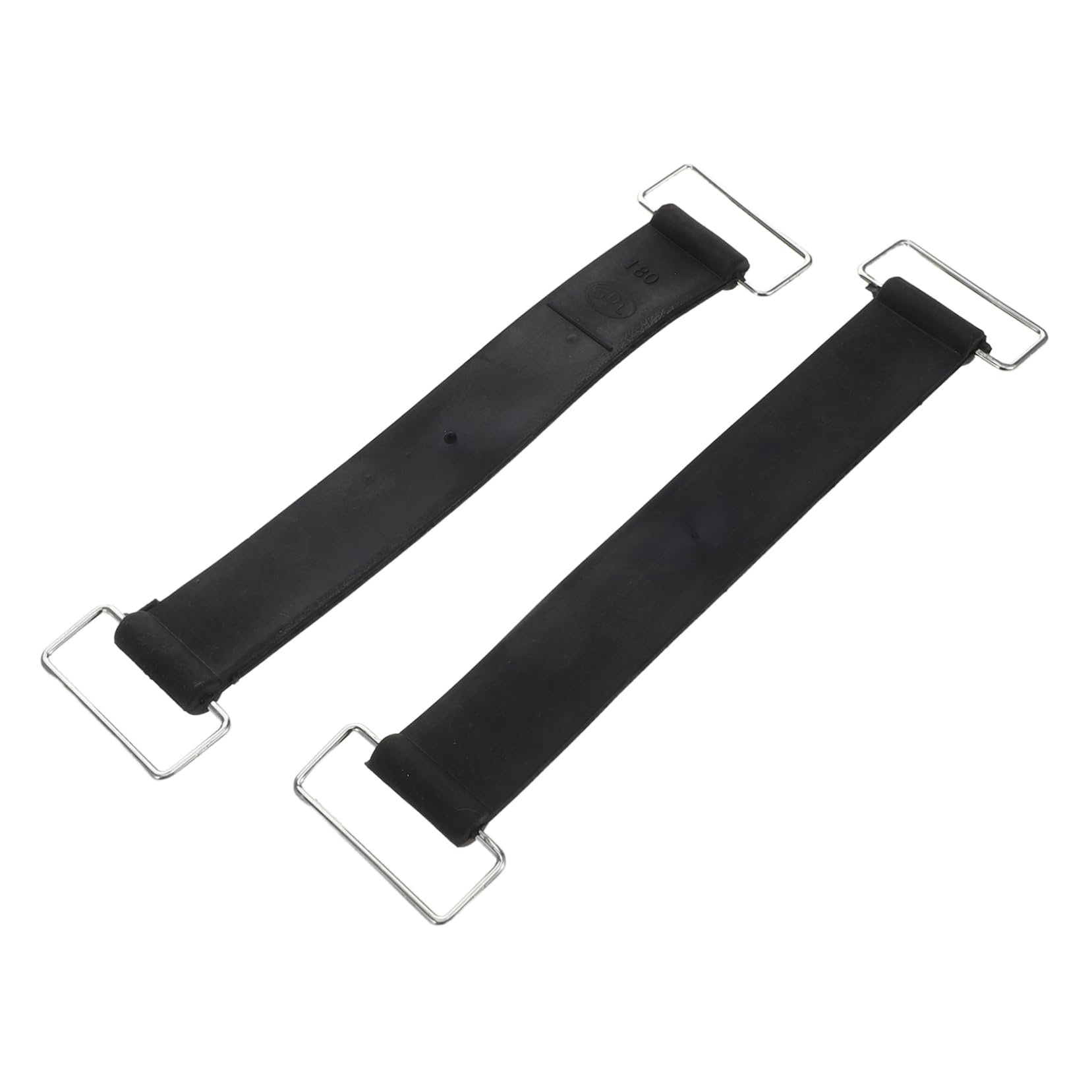 SOLUSTRE 2Pcs Adjustable Cinch Strap for Motorcycle Battery Durable Rubber Hold Down Ties for Secure Attachment Nonslip Design Wide Compatibility for Motorbike Car Boat