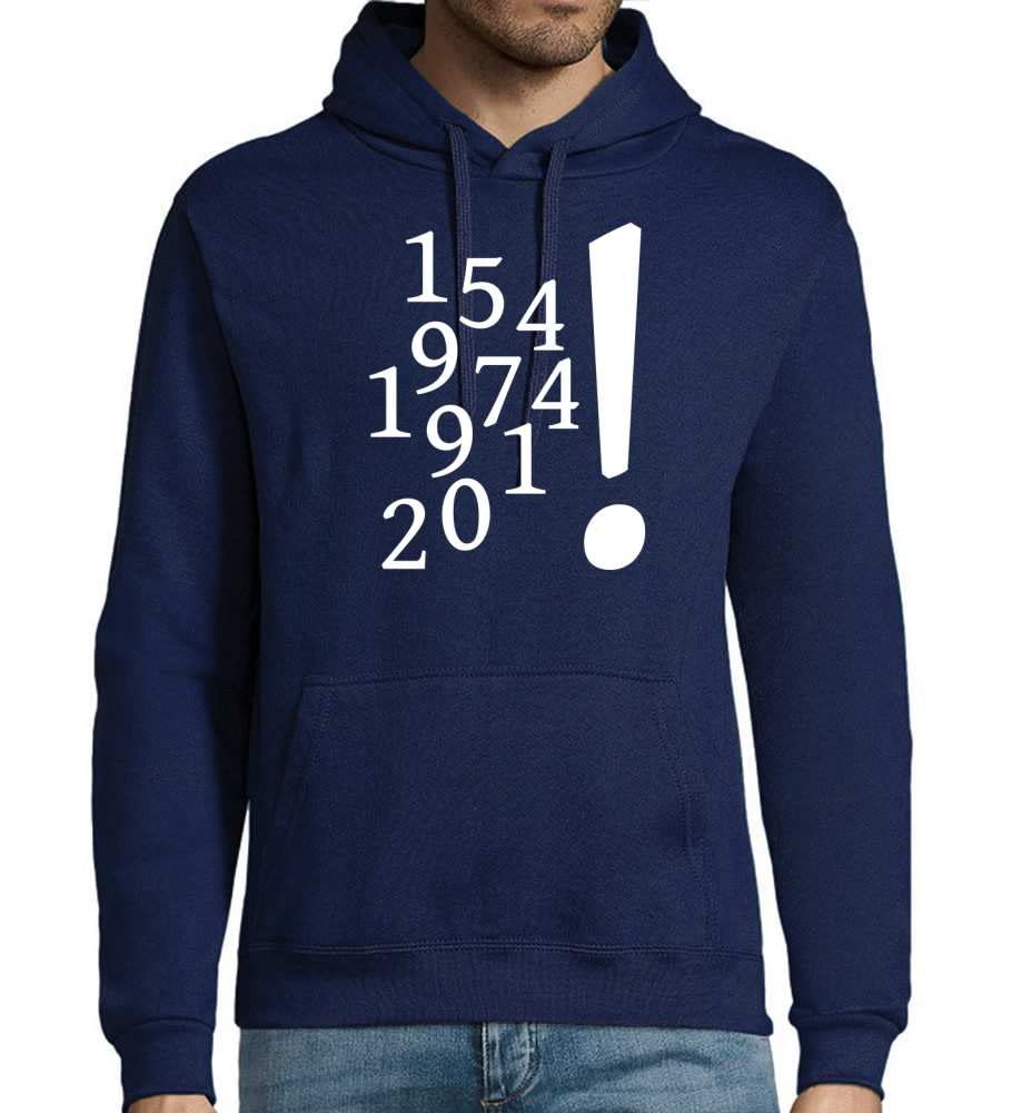 Piłka nożna Mistrzostwa Świata Niemcy Męska bluza z kapturem, grantowy, 4XL