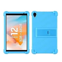 Étui Pour Blackview Tab 60, Blackview Tab 60 Coque Tablette, Housse De Protection Avec Support Pliable, Porte-Crayon Et Dragonne, Protection Totale. (Bleu
