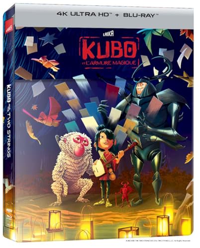 Kubo et l'Armure Magique [4K Ultra HD + Blu-ray - Boîtier SteelBook limité]