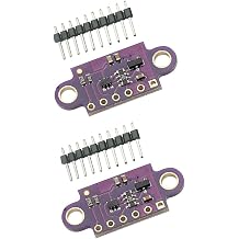 2PCS VL53L0X Time of FlightTOF Ranging Measurements Sensor Breakout 940nm Laser Fast Accurate Distance Ranging Module I2C IIC