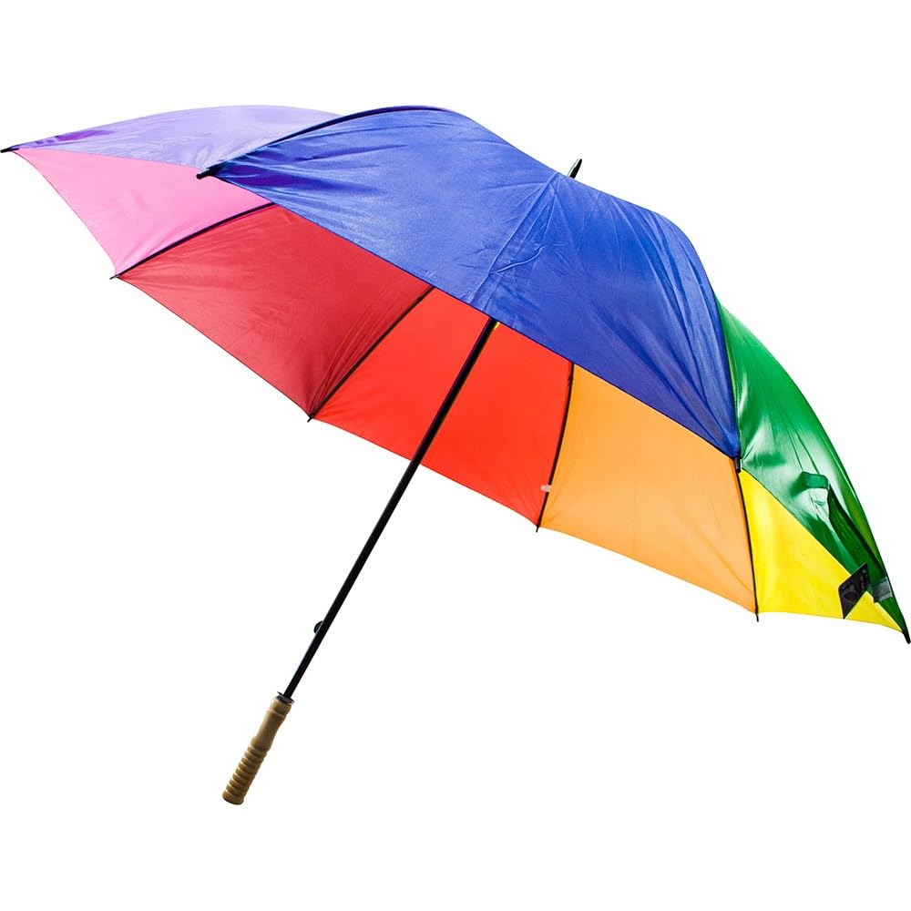 BARGAINS-GALORE 29" Golf Umbrella Canopy - Wind Proof, Fishing Sports | Strong & Durable, Compact Lightweight Easy Storage, Portable | Multi Purpose, 29 Inch Brolly, Outdoor Use, Multicolour