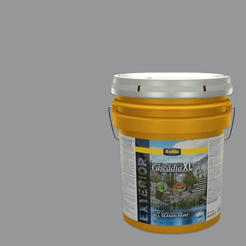 Vista 74 de Rodda Paint CASCADIA ZERO - Pintura satinada e imprimación para interiores en uno, 1 galón, pizarra