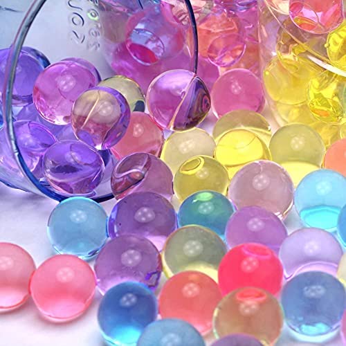 Wasserperlen Set mit 50000 Stück und 300 Stück XXL Harzperlen
