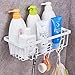 JS Duschregal Duschkorb Ohne Bohren Duschregal zum Hängen 2PACK Edelstahl SUS304 Wandregal Badregal Badezimmer Regal Halterung Dusche Ablage Mit Handtuchhaken Organizer Nagelfrei Selbstklebend