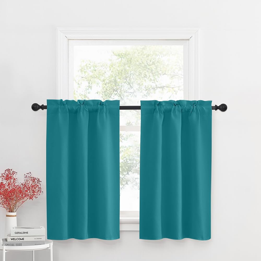 NICETOWN Short Blackout Curtains for Bedroom Thermal