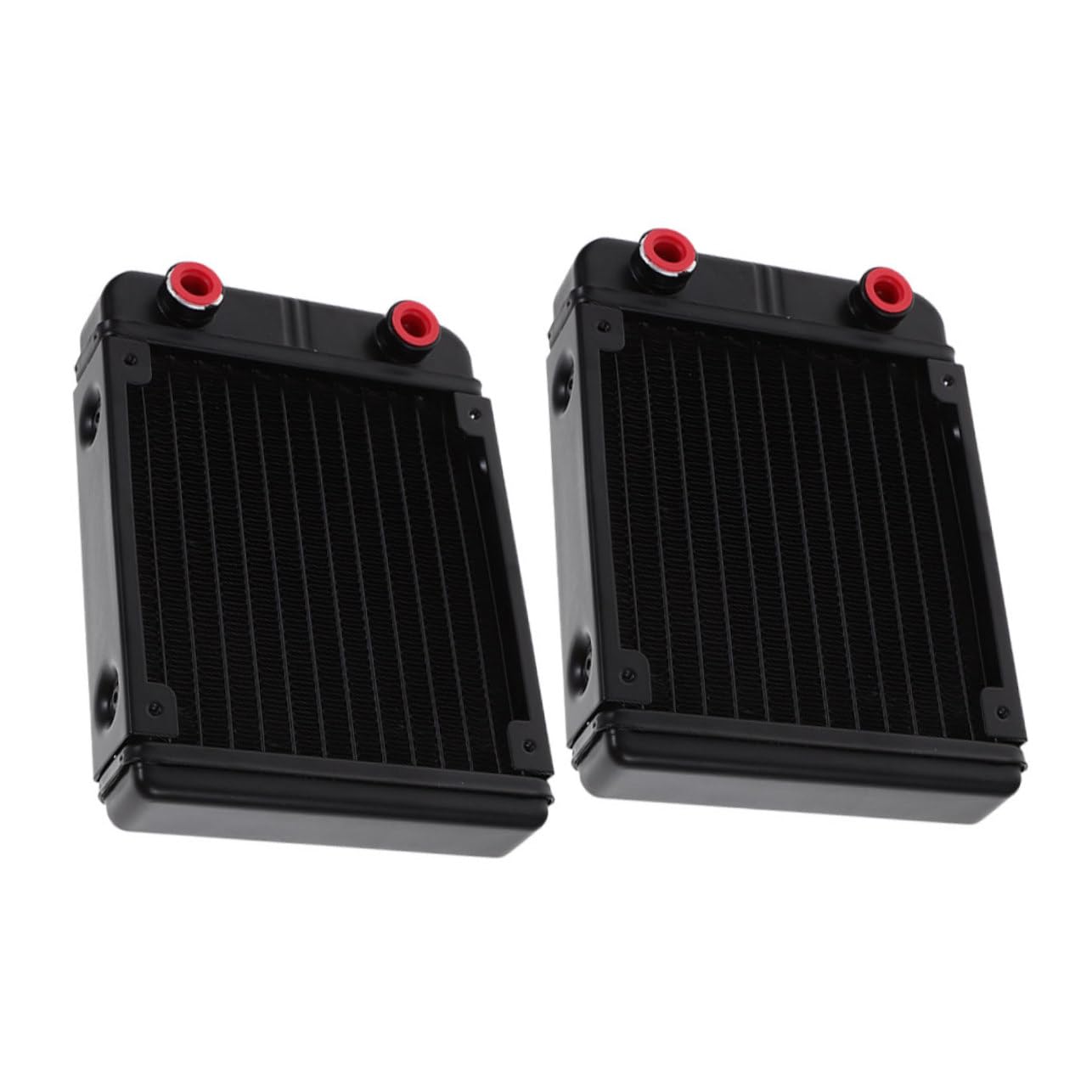 iplusmile 2pezzi Radiatore Di Raffreddamento Liquido Per Dissipatore Di Calore Con Porta Filettata Efficiente Di Dissipazione Del Calore Per Prestazioni Ottimali