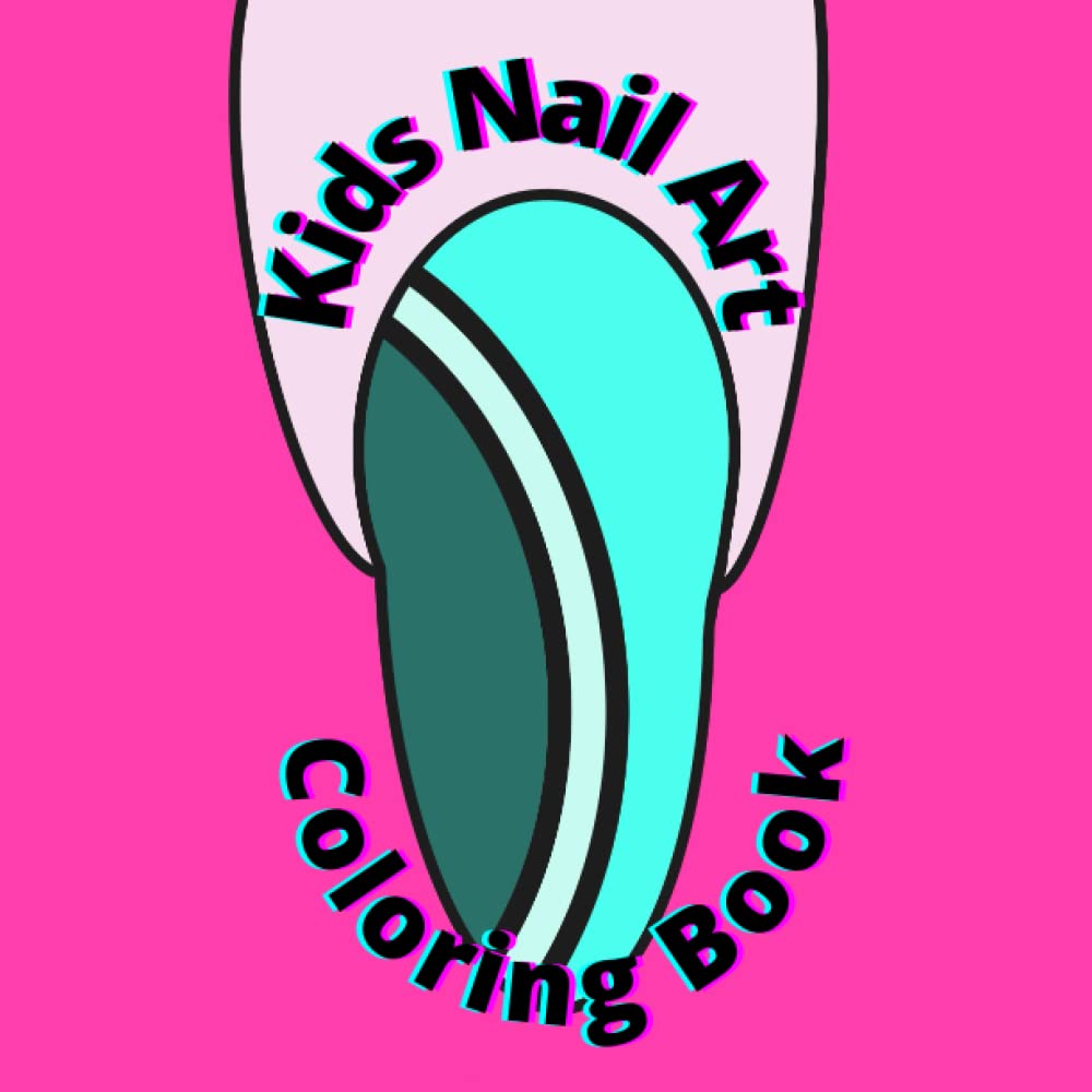 Kids Nail Art Coloring Book