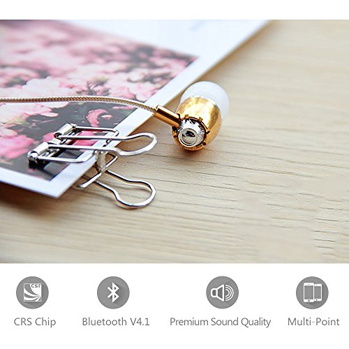 Normia Rita Pearl Necklace Style headset Wireless