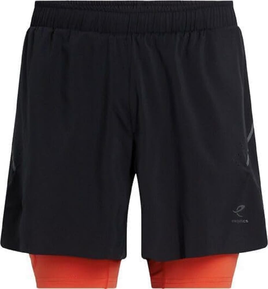 ENERGETICS Striko Casual Shorts Black/Red S