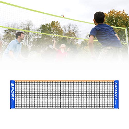 Filet de tennis extérieur pliable et ajustable de 610cm