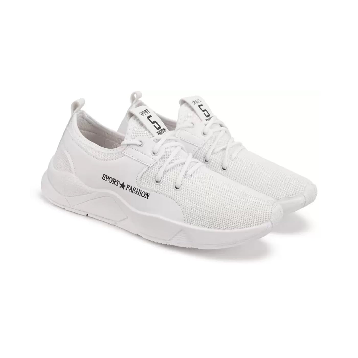 WINGSCRAFT - Latest Stylish Lightweigh Shoes for Men l Sports Shoes for Men | Running Shoes for Men | Gym Shoes for Men & Boys(White) (B0CWR74JFR) Amazon Price History, Amazon Price Tracker