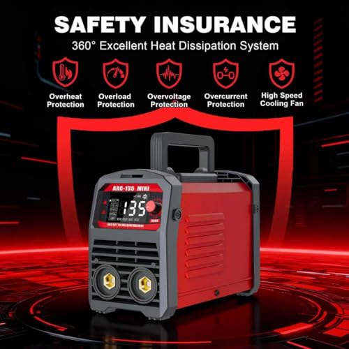 Image of 110V 2-in-1 Stick Welder & Lift TIG,Portable Welding machine | IGBT Inverter, Hot Start,Arc Force,Anti-Stick, VRD Safe, Home DIY,Farm Repair,Farm repair,Auto repair,Beginners,Hobbyists