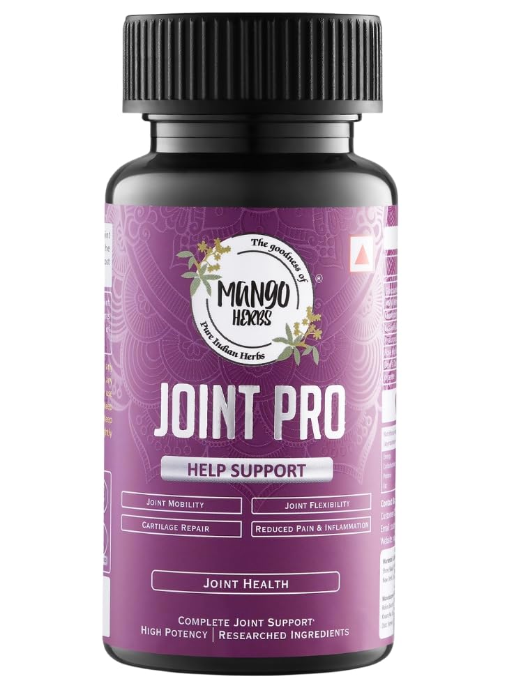 Mango Herbs Joint Pro: High-Potency Joint Support | Manage Joint Pain, Stiffness & Inflammation | Supports Joint Comfort, Mobility & Flexibility | 7 Potent Ingredients | 60 Tablets (B0BXCYY586) Amazon Price History, Amazon Price Tracker