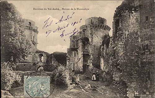 Ruines de la Hunaudaye, Environs du Val-Andre Cotes-d'Armor, France Original Antique Postcard