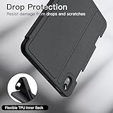 JETech Case for iPad Mini (A17 Pro, 2024 Model, 7th) / Mini 6 (2021 Model, 6th) with Pencil Holder, Slim Folio Stand Protective Tablet Cover, Multi-Angle Viewing (Black) - Image 6