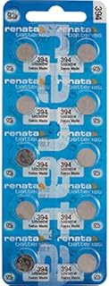10 x Renata 394 Watch Batteries, 0% Mercury equivilate SR936SW, 936, AG9, Plus Many More Battery