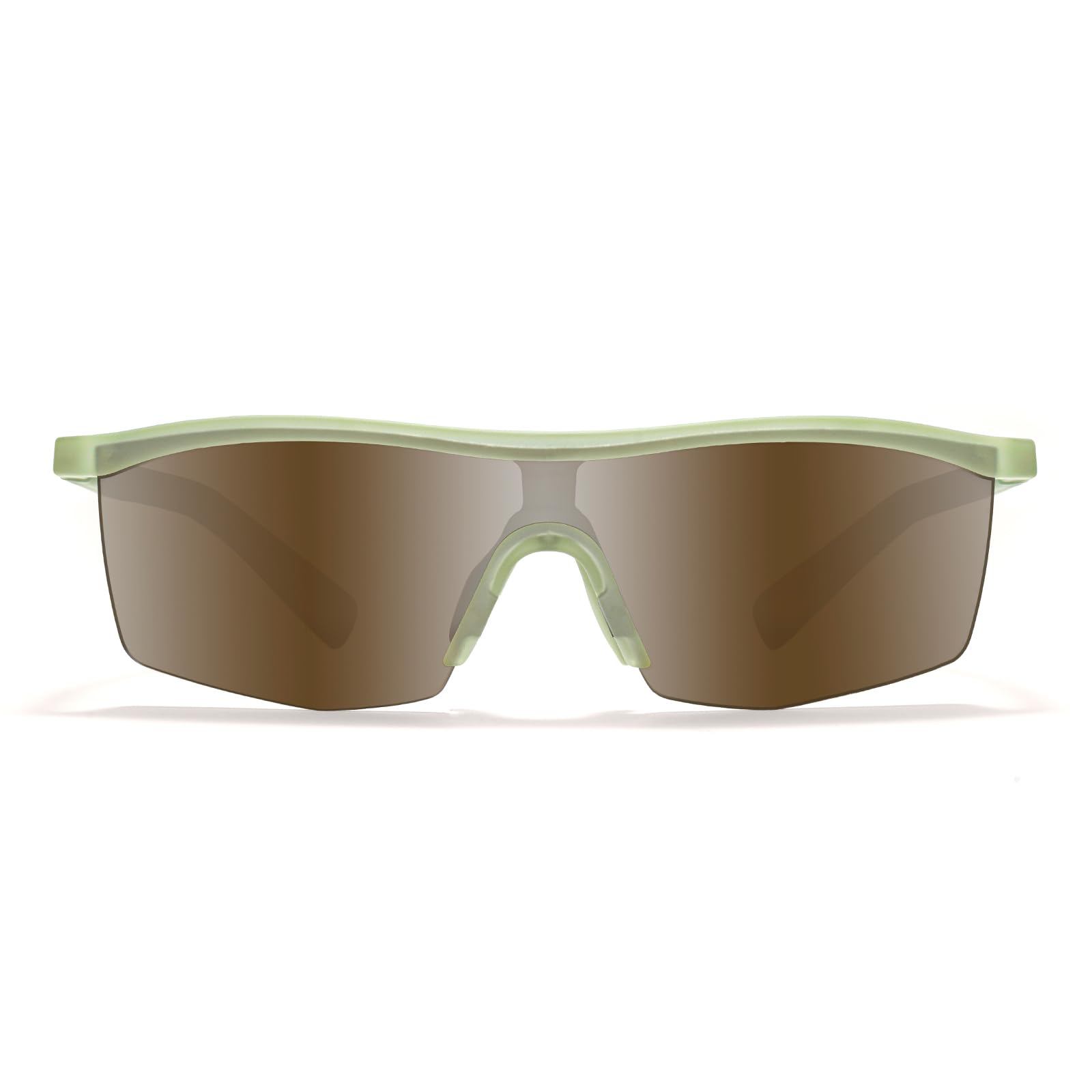 TIJN Anti-Slip Sports Sunglasses for Men Women UV400 Running Baseball Cycling Driving Fishing Outdoor Glasses Rail