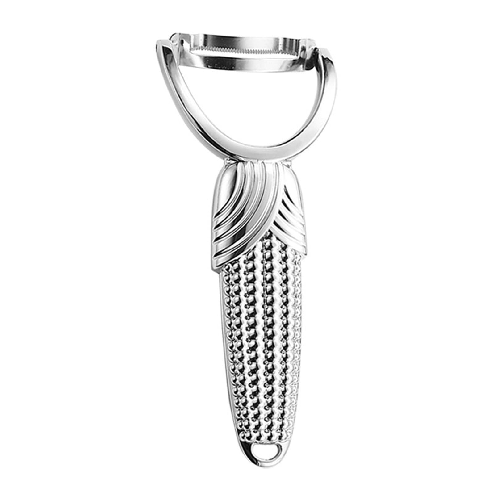 Buxuaaaa Alloy Corn Kernel Stripper Tool with Ergonomic Handle for Stainless Corn Cutter Kernel Remover Tool Feature Stainless for Quick