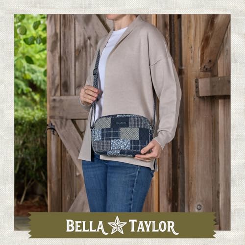 Image of Bella Taylor Simple Crossbody, Quilted Handbag for Women