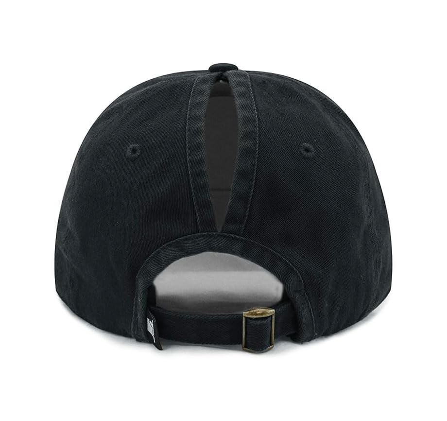 Image of Cotton Baseball Cap Dad Hat - Washed Low Profile Adjustable Hat for Men Women Casual Outdoor Running Golf