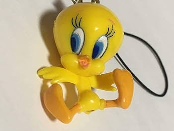 トゥイーティー マスコット　キーホルダー　ぬいぐるみ　ストラップ Qoo10] NICI キーホルダー トゥイーティー かわいい