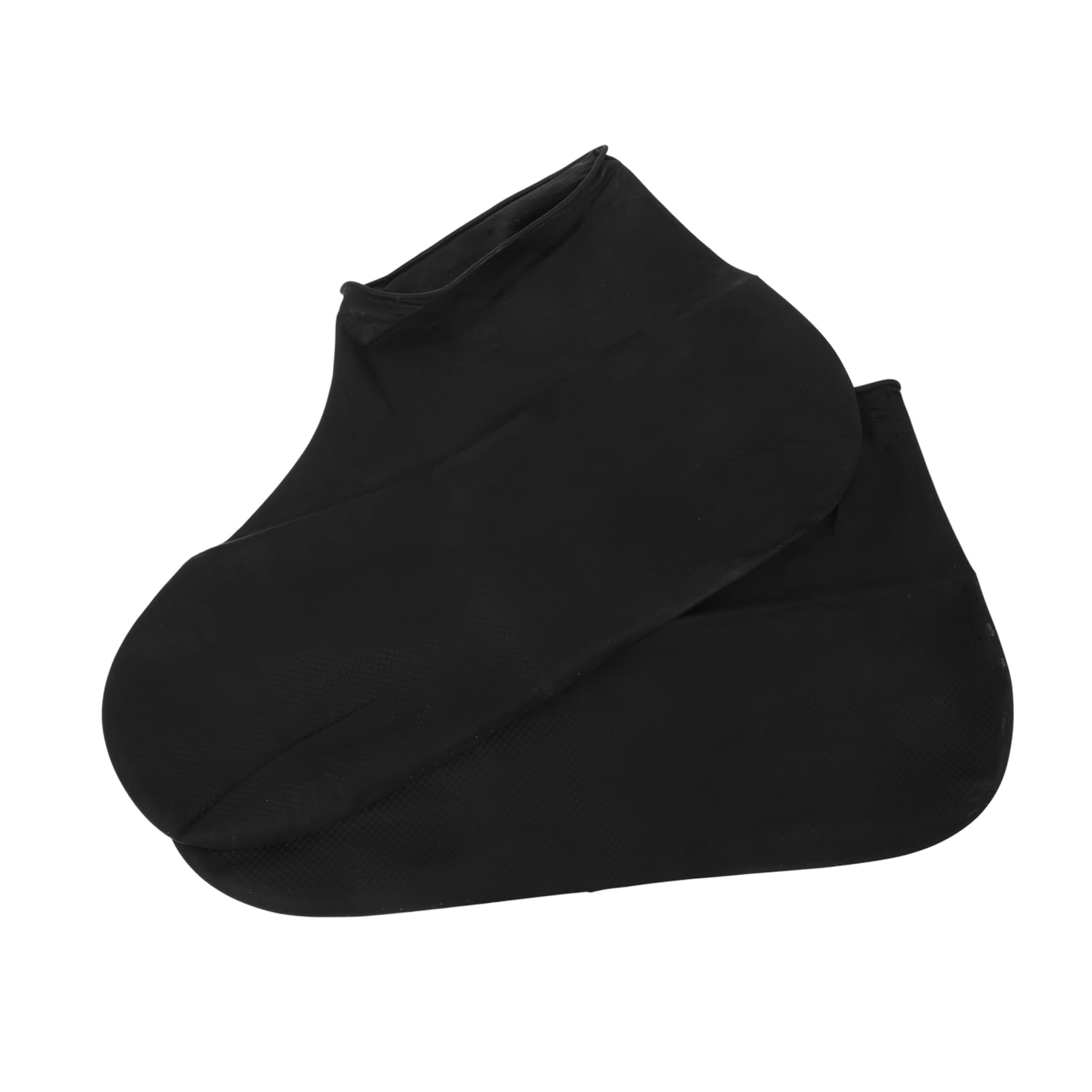 POPETPOP 1Pair Silicone Shoe Covers Nonslip Elastic Overshoes for Men Women Durable Rainproof Footwear Protection for Hiking Camping Cycling