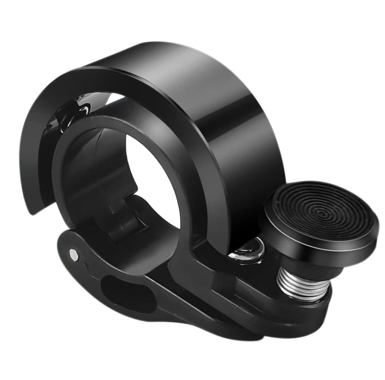 Fahrradklingel Mountainbike | 2025 Neue Aufrüstung Fahrradglocke Fahrrad Klingel | Fahradklingeln Mini Laut und Hell | Fahrrad MTB Glocke Fahrradhupe,Fit 22.2 mm Lenker (Schwarz/Q1/1Pack)