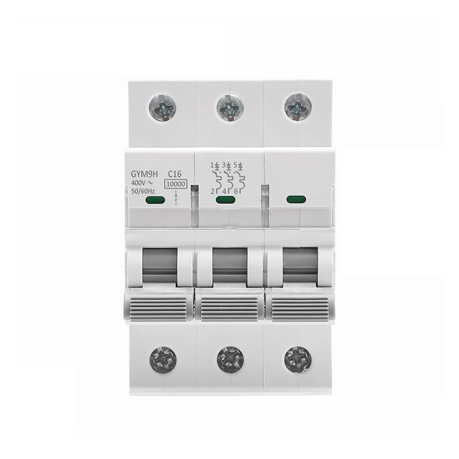 GYM9H 3P MCB 6A-63A 10KA Disyuntor Circuit Breaker 6A 10A - 63A AC Typ MCB 400V 1 szt. (20 A)