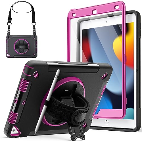 JETech Case for iPad 10.2-Inch (9th/8th/7th Generation, 2021/2020/2019) with Built-in Screen Protector