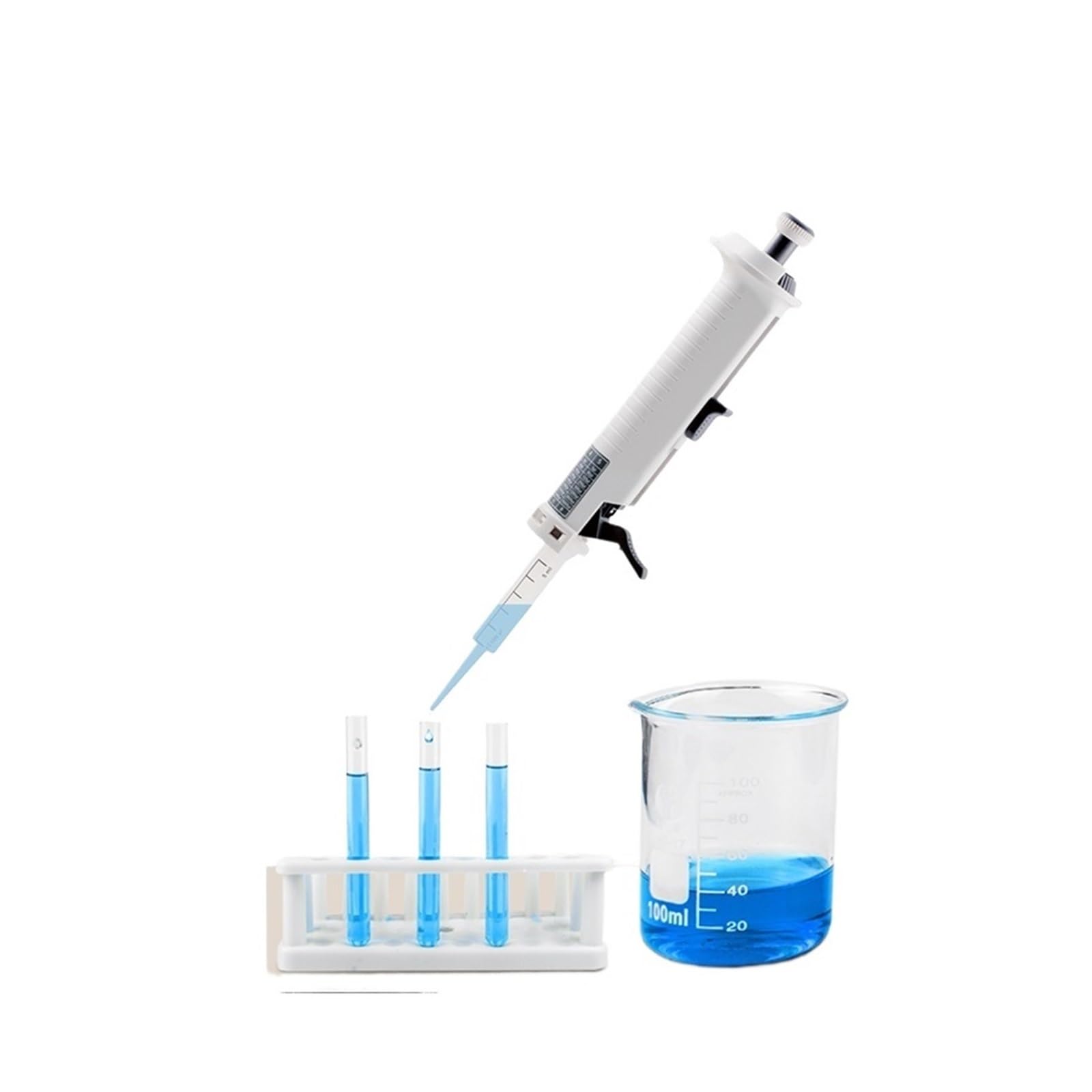 Pipette, Pipette, kontinuierlicher Spender, 0,5 ml –, for Kreativität, einstellbare, Laborausrüstung mit Spitze