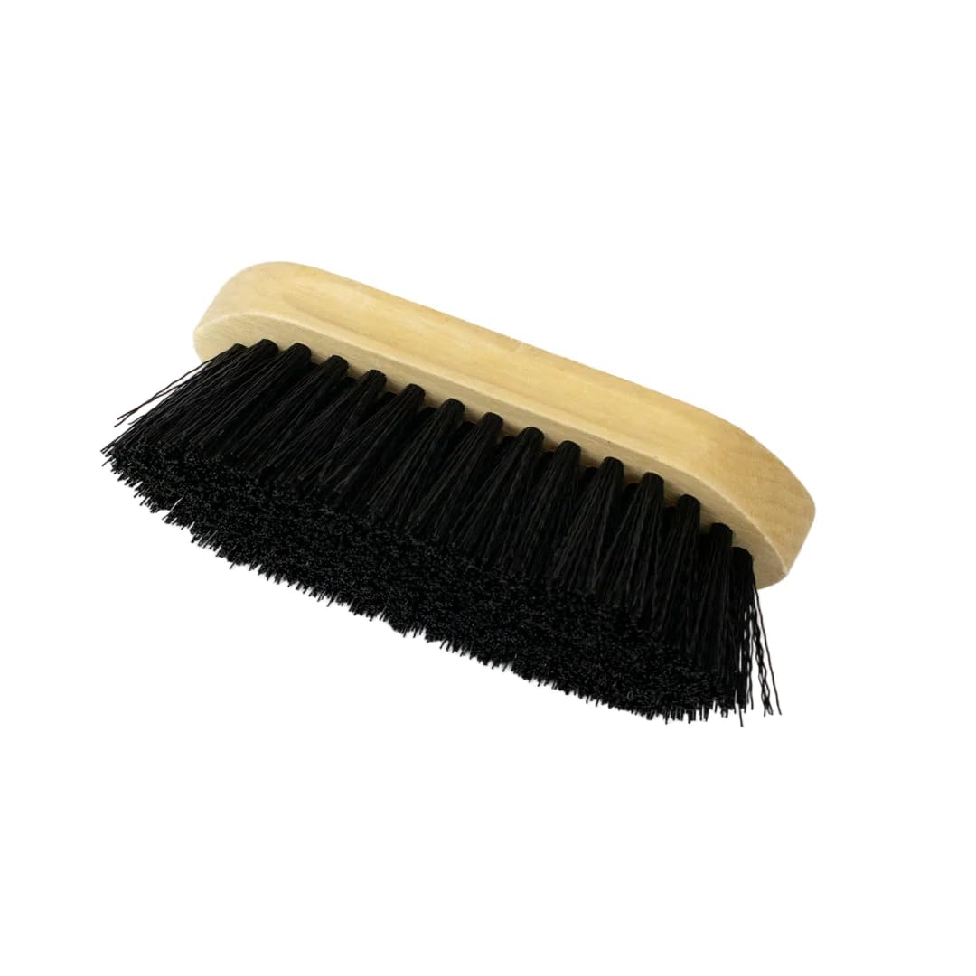 GS Equestrian & Country Wooden Dandy Brush (Black)
