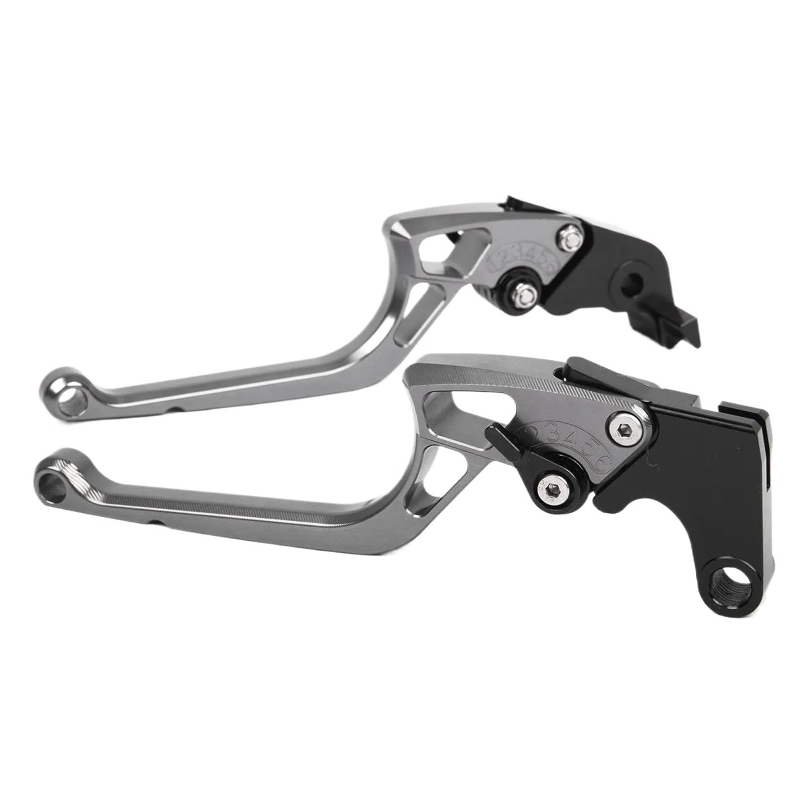 Wkdyriwo Titanium Ergonomic Motorcycle Brake Clutch Levers For Ka&Wasaki For Ni&Nja 650R Er6f Z650 Z900 17-18 For Ver&Sys 650Cc 1000 S 650Cc 15-18 Motorcycle Brake Clutch Levers
