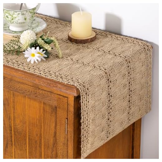 23+ Cozy Fall Coffee Table Decor Ideas You’ll Love 5 Socomi Boho Table Runner Summer Farmhouse Burlap Jute Bamboo Rustic Dining Kitchen Centerpiece Decor Small Macrame Woven Coffee Table Runner for Dresser Scarf Home Decor 12x36 inch