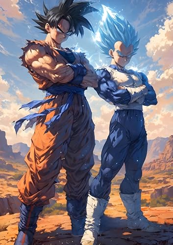 Image of NIJUKA Anime Printed A4 Size Metal sheet Poster For Home And Room Decoration | For Anime Art Fans Boys And Girls (UI First Stag And Dark Blue Form GV)