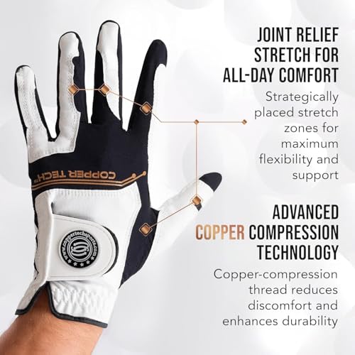 Copper Tech Compression Golf Glove