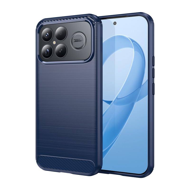 Image of Basic Case for Poco F8 Ultra (Carbon Fibre Blue)