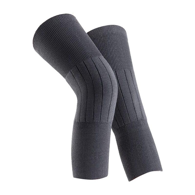 Warm Long leg Knee Pads in Winter Add Velvet Leg Guards for Anti Slip