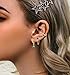 20 Pairs Gold Flat Back Earrings Hypoallergenic Cartilage Earring for Women ,Mix of 10pcs Hoops,30pcs Studs,Dazzling Helix & Tragus Piercing Jewelry,20G Screw Back Earrings Sets for Multiple Piercing (#1-gold)