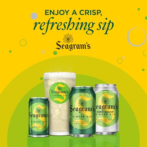 Image of Seagrams Ginger Soda Soft Drinks, 16.9 fl oz, 6 Pack