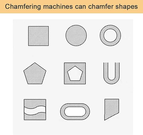 Miniatura 6 de VISLONE Máquina de biselado neumática Herramienta de biselado de carpintero Amoladora portátil de mano Máquina de corte de biselado de acrílico de