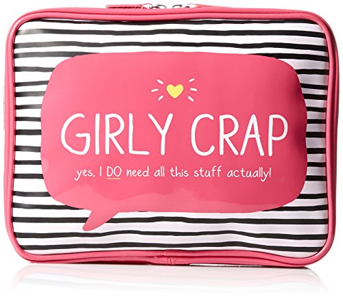 Preisvergleich Produktbild Happy Jackson Kulturtasche, Pink, Black and White (rosa) - AHAP160