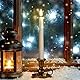 FREEPOWER 6er LED Stabkerzen mit Fernbedienung Timer Flackern Batteriebetrieben Flammenlose Tafelkerzen Warmweiß Dimmbar, Kunststoff, Outdoor Wasserdicht, 2x21cm