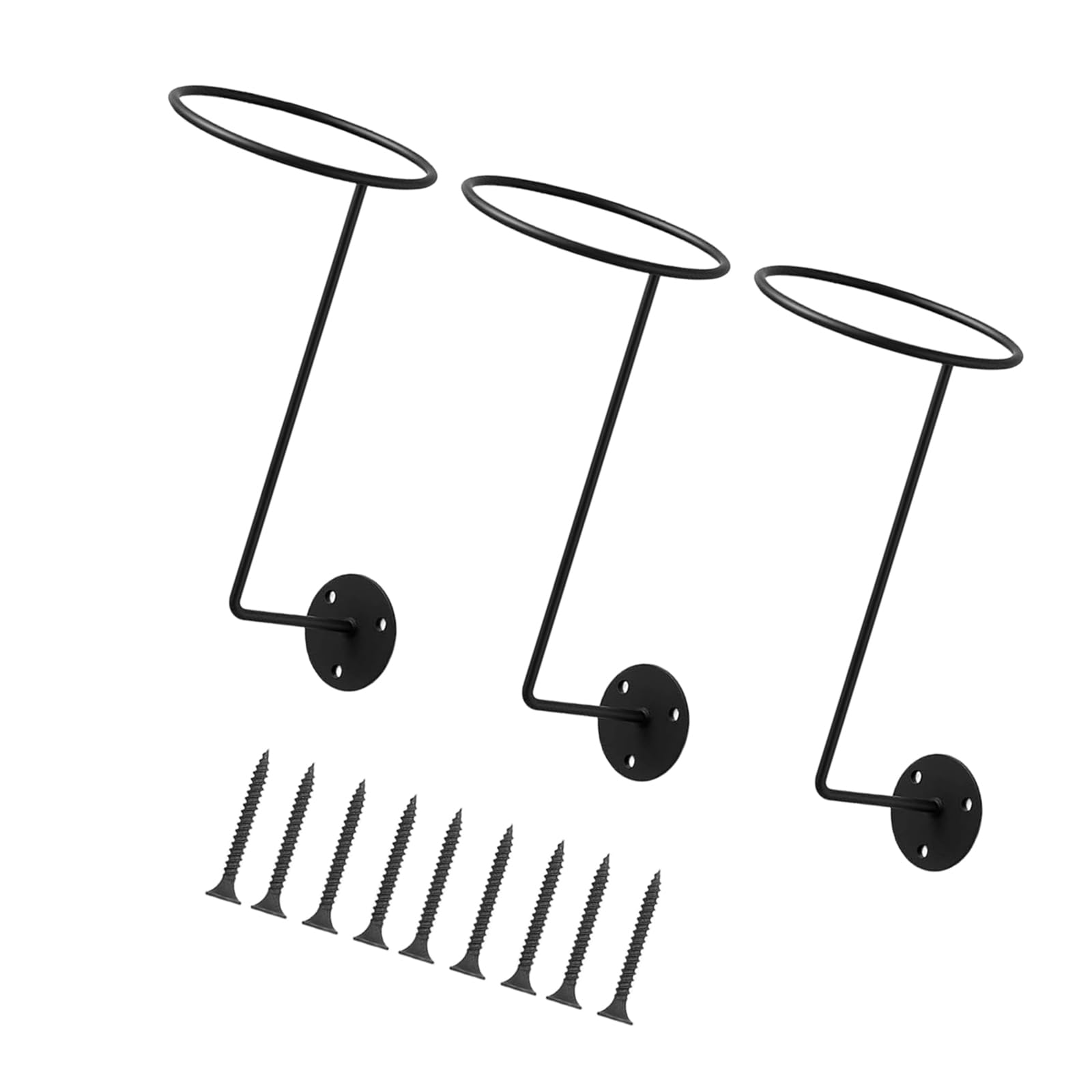 Kaeltsyn Iron Wall Mount Organizers for Helmets Hats and Sports Accessories Iron Hat Holder for Wall